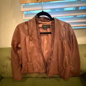 BCBGMaxAzria Women's Tan Jacket